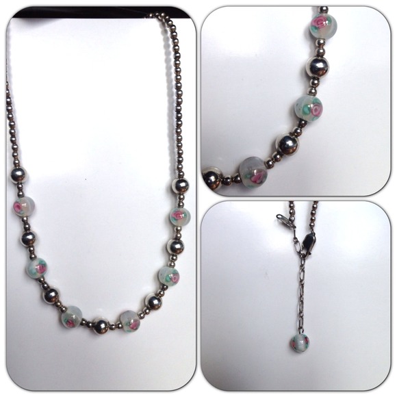 Rose necklace