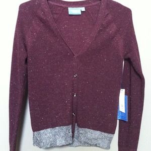 Cardigan-style sweater