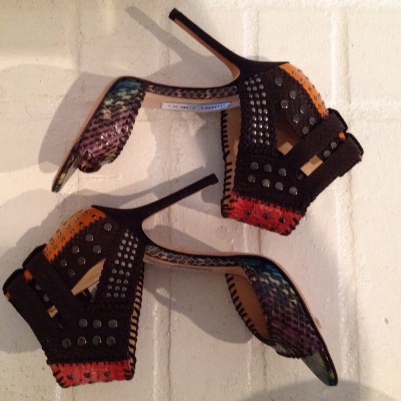 2x HOST PICK Jimmy Choo Exotic Python Stilettos - Picture 2 of 4