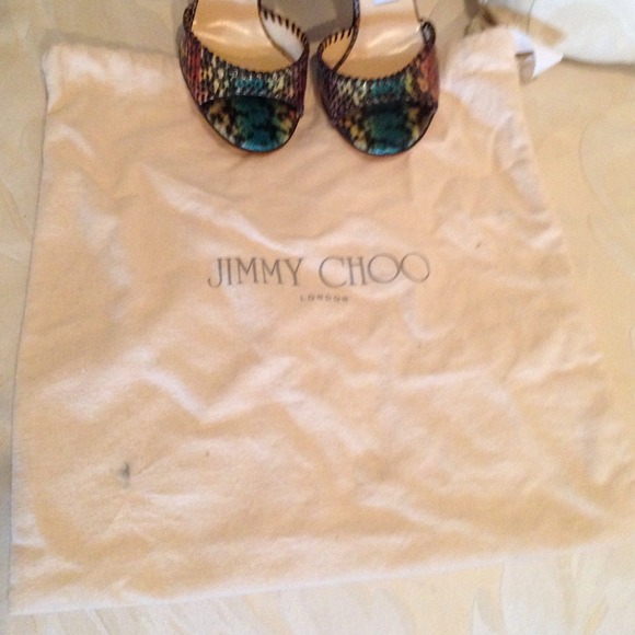 2x HOST PICK Jimmy Choo Exotic Python Stilettos - Picture 4 of 4
