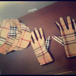 Gloves and hat