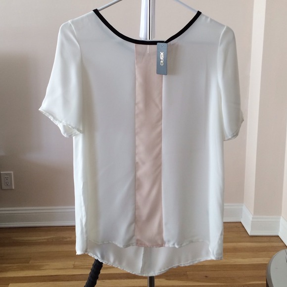 Cream blouse