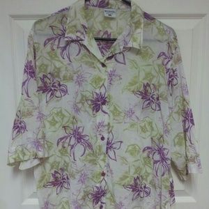 👚Columbia Women's Button Down Blouse Tropical👚