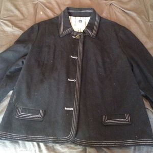 Gap black jacket size 20