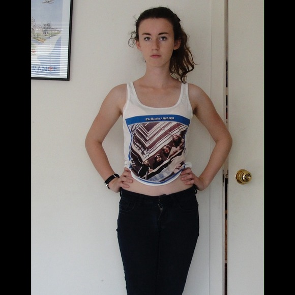 beatles tank top