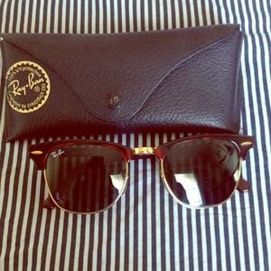 Sold***Ray ban clubmaster sunglasses
