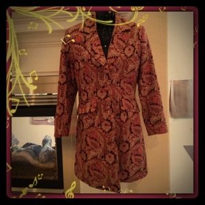 Price Drop💥💥Gorgeous Duster! Pink&brown paisley