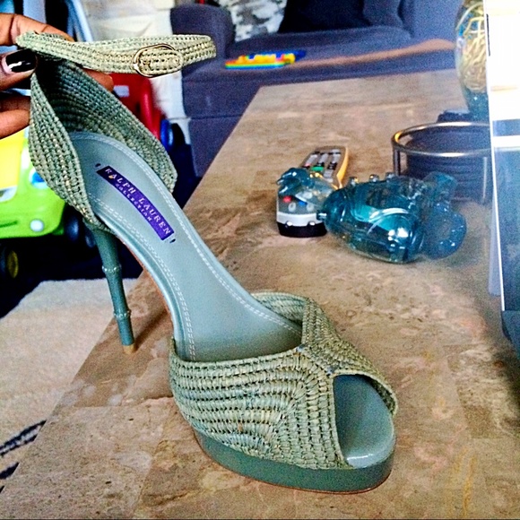 Ralph Lauren Collection Straw Sandals - Picture 3 of 4