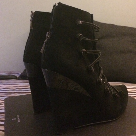Rachel Roy Wedge Booties - Picture 2 of 4