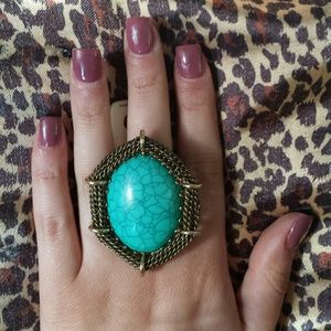 Green/Gold trim ring