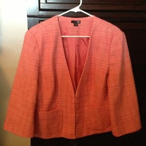 Peach blazer