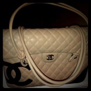 Chanel Cambon Ligne Beige Flap Bag