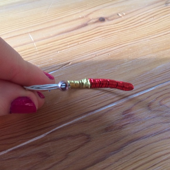 The three of us guitar string bracelet