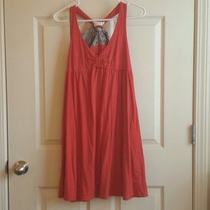 Lilka for Anthropologie coral sundress