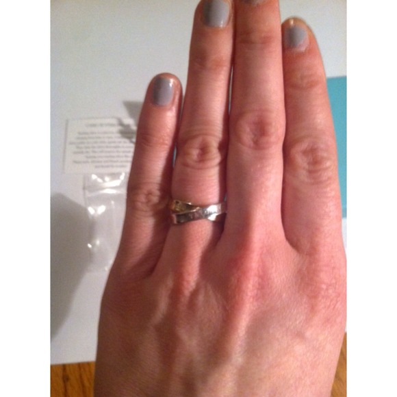🚫SOLD🚫Tiffany & Co. 18kt gold infinity ring - Picture 3 of 4