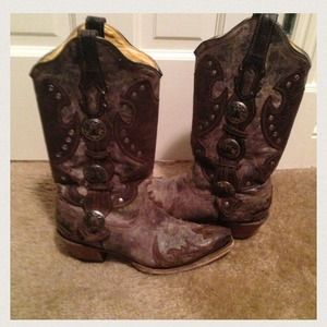 Corral riding boots