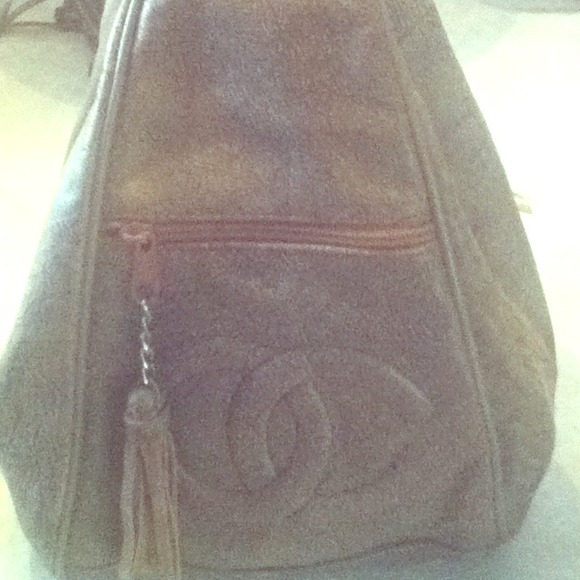80's Leather CC Mocha Brown Backpack Purse