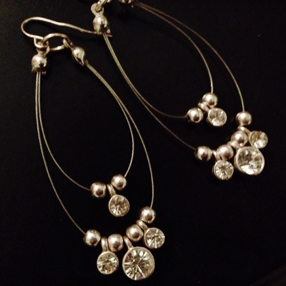 Dripping Diamond Earrings
