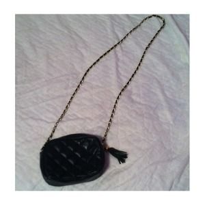 black quilted cross body