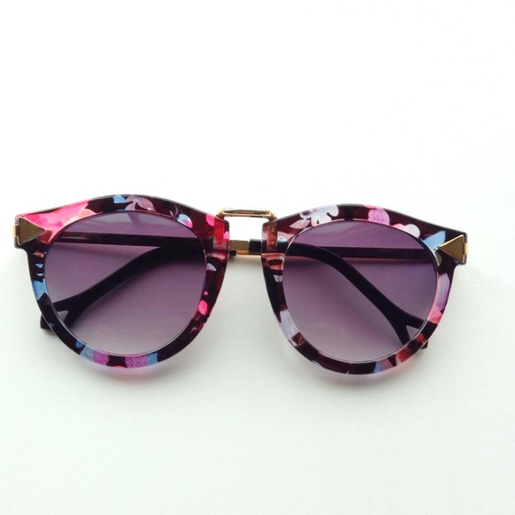 Fashion floral sunglasses