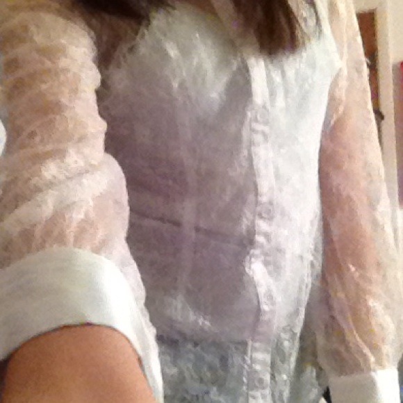 Lace blouse:)