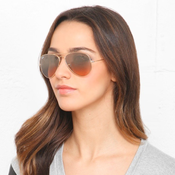 **SOLD**Ray-Ban Large Metal Brown-Pink/Gold