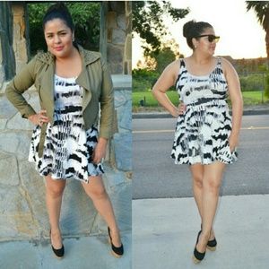 *SOLD! Print dress