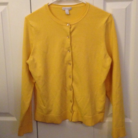 BUNDLE - yellow & coral cardigans.