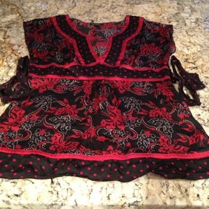 DONATED BEBE size L 95% silk 5% spandex