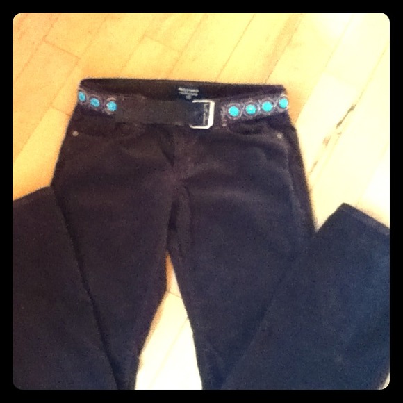 Chocolate brown corduroy pants