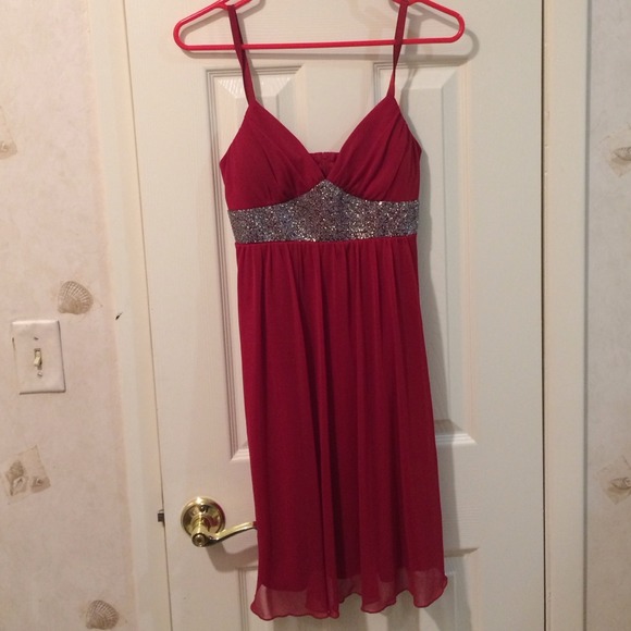Red dress