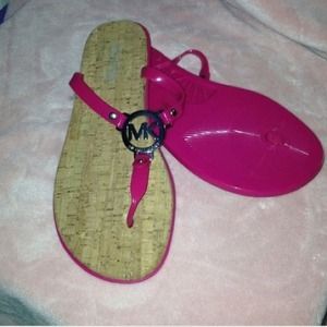 Michael Kors Sandals SZ 8 new pink