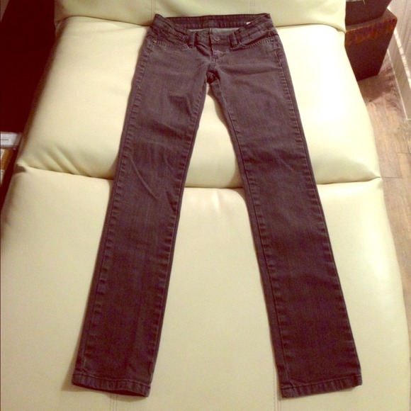 BCBG MAXAZRIA - Dark Wash Straight Skinny Jeans - Picture 1 of 4