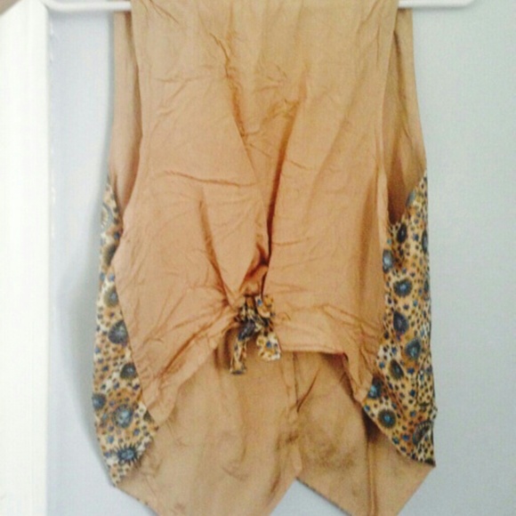 Sun & moon gold vest - Picture 2 of 2