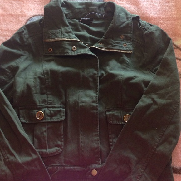 Olive green jacket