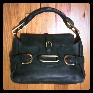Jimmy Choo Distressed Tulita Bag