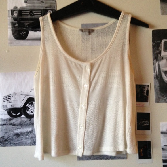 white tank top