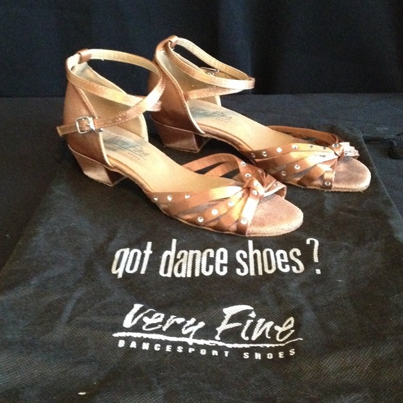 Girls Very Fine Ballroom Shoes