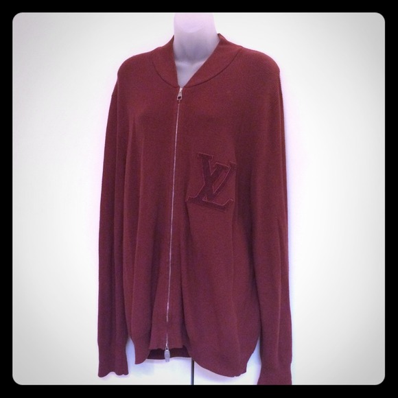 Louis Vuitton Letterman Cashmere Cardigan Sweater