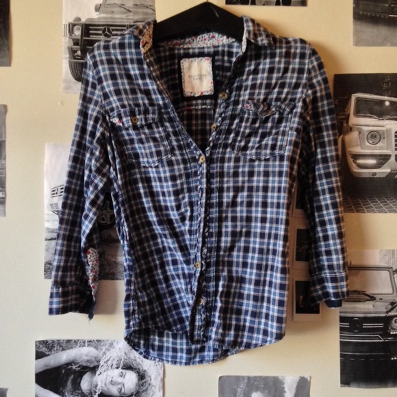blue flannel