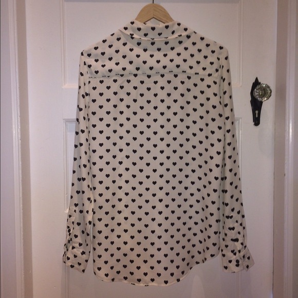 ❌Sold in bundle ❌ Heart blouse - Topshop - Picture 4 of 4