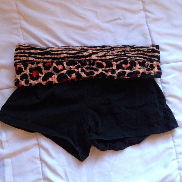 Victoria's Secret pink yoga shorts