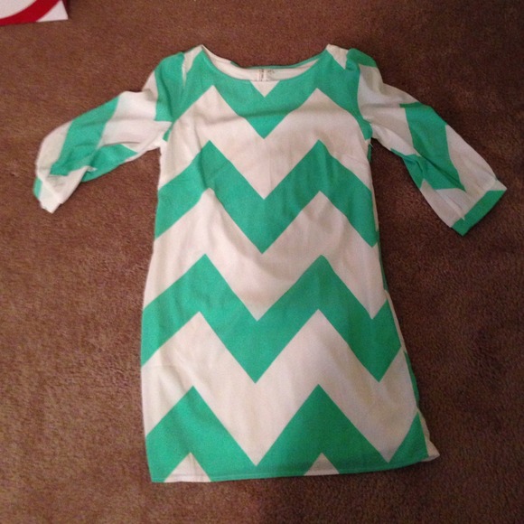 Chevron Shift Dress