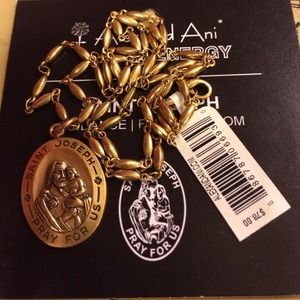 ❌SOLD❌ NWT Alex and Ani Saint Joseph necklace