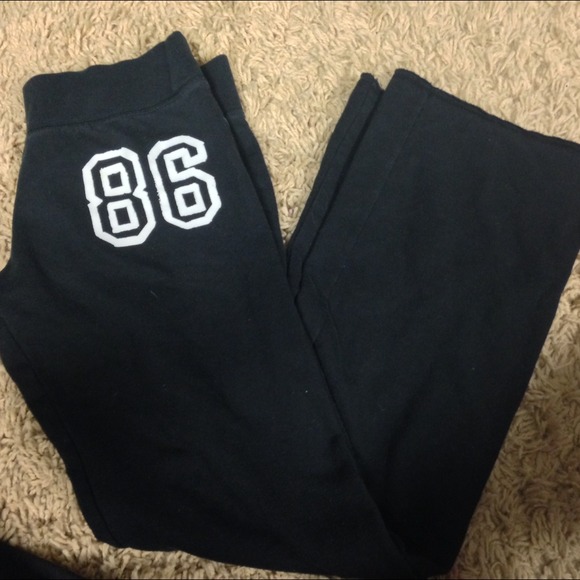 Black VS PINK Sweatpants