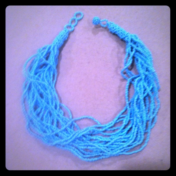 Chunky Teal Necklace