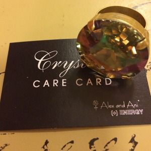 ❌SOLD❌ NEW Alex and Ani Crystal Rendezvous ring