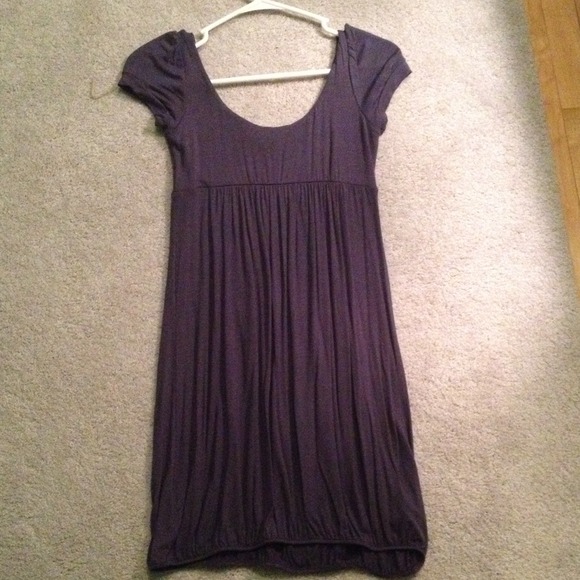 Grey dress with poof bottom!!!