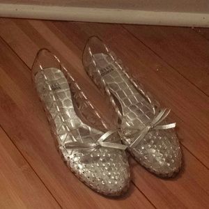 Clear Stuart Weitzman Jellies