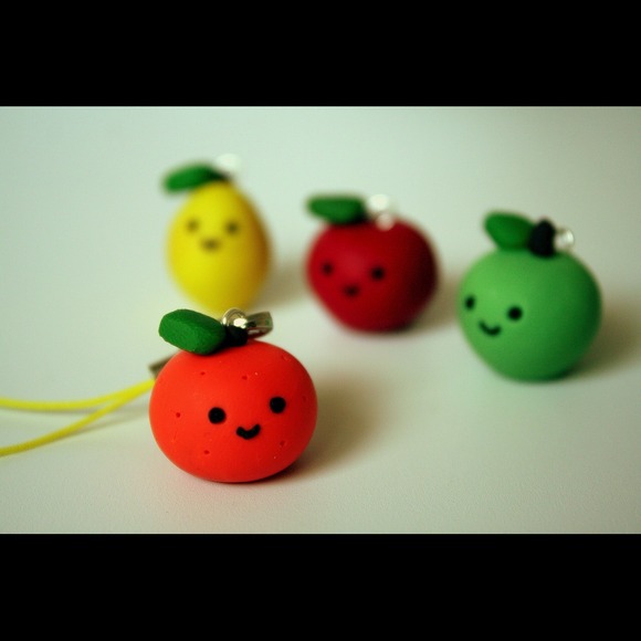 Adorable fruit charms !!